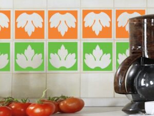 מדבקות אריחים | עלים