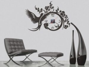 מדבקת שעון קיר ברכת היונה