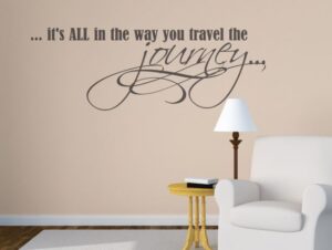 מדבקת קיר | מדבקת מסע