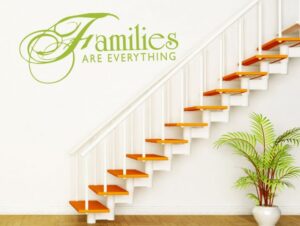מדבקת קיר | משפחה זה הכל