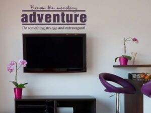 מדבקת קיר משפט