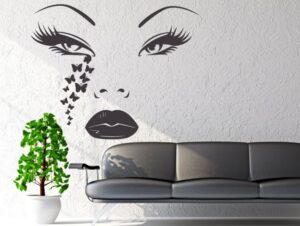 מדבקת קיר | דמעות פרפר