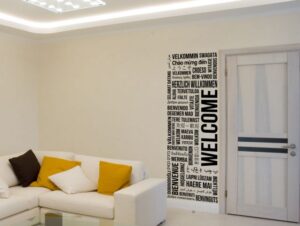 מדבקת ברוכים הבאים