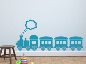 מדבקת קיר | רכבת צעצוע