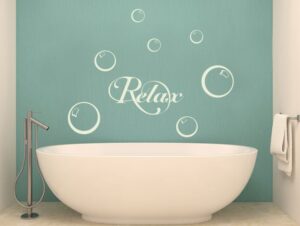 מדבקה לאמבטיה relax