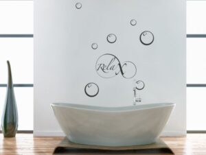 מדבקת קיר | בועות מרגיעות