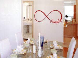 מדבקת קיר | משפחה לנצח