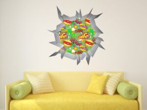 מדבקת קיר | פיצוץ קומיקס