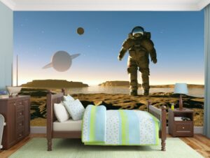 טפט האדם הראשון על הירח