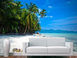 מדבקת טפט | אי טרופי