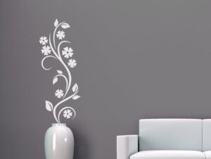 מדבקת קיר | גבעול פורח