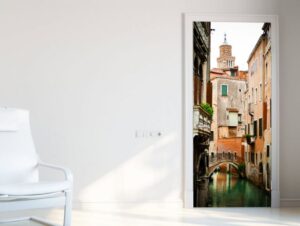 מדבקה לדלת ונציה