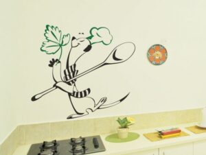 מדבקת קיר | יצור מבשל