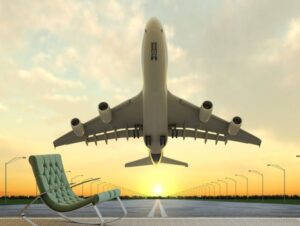 טפט מטוס ממריא