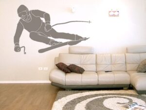 מדבקת קיר | סקי