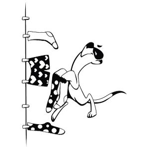 מדבקת גנב הגרביים