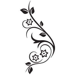 מדבקת קיר | הפינה הפרחונית