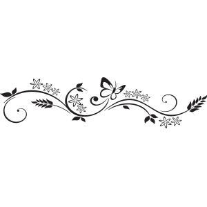 מדבקת קיר דמוי מראה | נוצה עדינה