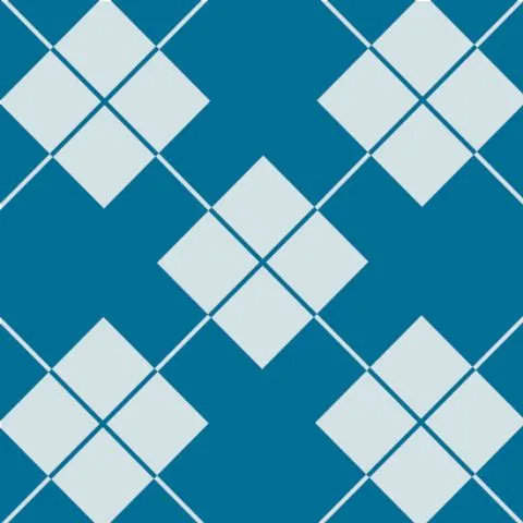 מדבקות לאריחים משובץ כחול