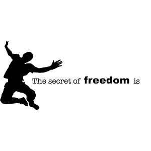 מדבקת סוד החופש