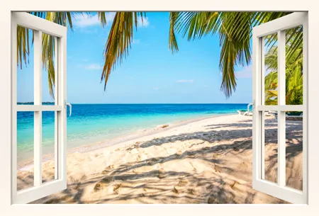 מדבקת חלון 3D | מלדיבים