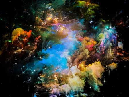 טפט כוכבים אפורים