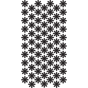 סט מדבקות קיר | פרחים עדינים