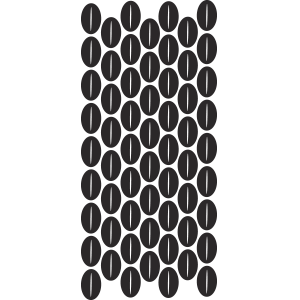 סט מדבקות קיר | פולי קפה