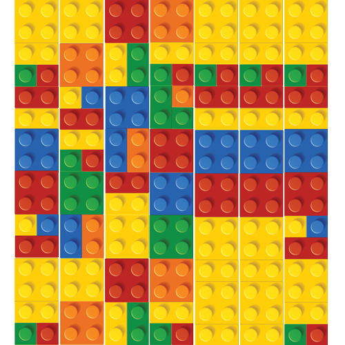 מדבקות למדרגות עיטור פסטל