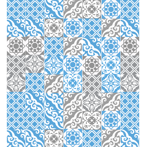 מדבקות למדרגות עיטור פסטל