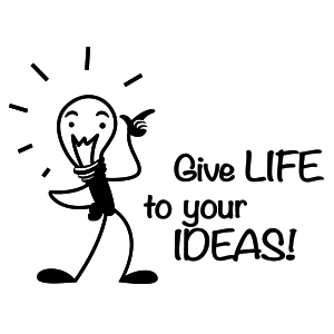 מדבקת קיר | מוחות גדולים