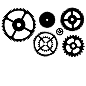 מדבקת גלגלי שיניים