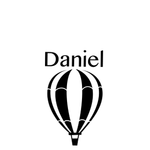 כדור פורח עם שם פרטי