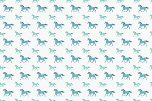 טפט סוסים לחדרי ילדים