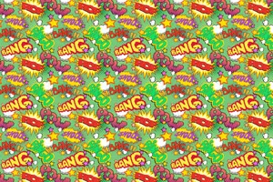 טפט פיצוץ קומיקס.