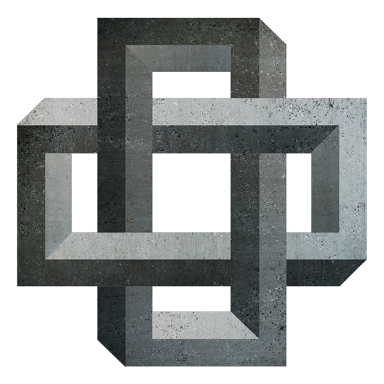 מדבקת קיר | צורה בלתי אפשרית