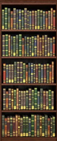 טפט לדלת ברכת הבית גווני כחול