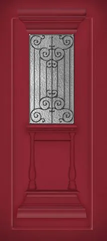 מדבקה לדלת בסגנון יווני עתיק בורדו