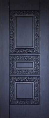 טפט לדלת מתכת מעוטרת