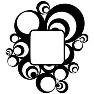 מדבקה למתג | עיגולים