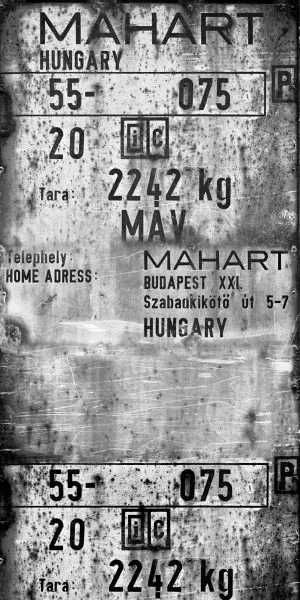 מדבקה למקרר | קונטיינר משלוח