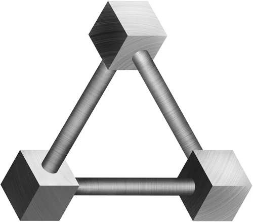 מדבקת קיר | משקולות