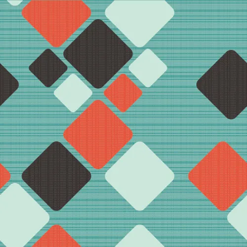 מדבקות אריחים | מרובעים רטרו