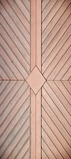 מדבקה לדלת סגנון עץ מעוצב