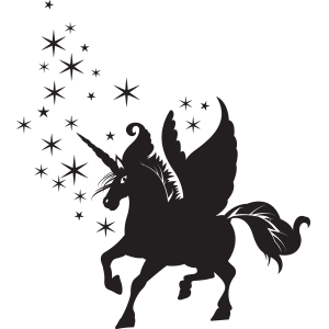 מדבקת קיר | תווים עם שם