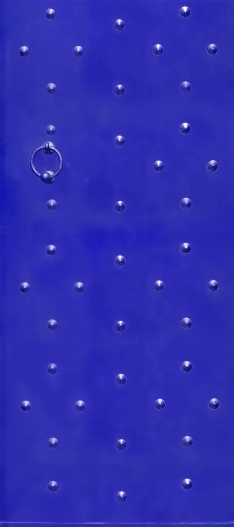 טפט לדלת | פלדה כחולה