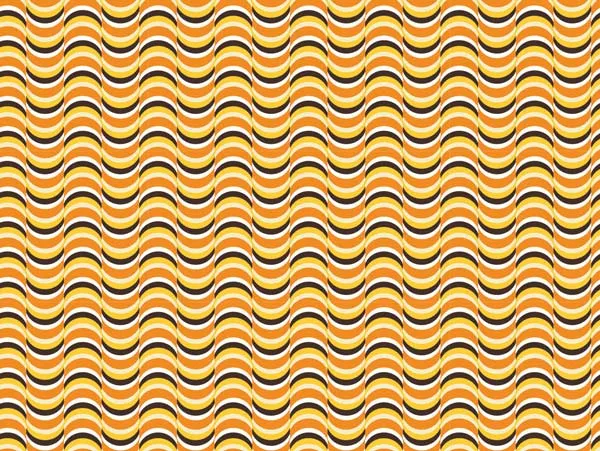 טפט רטרו בצורת גלים