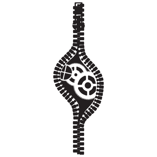 מדבקת קיר | רוכסן