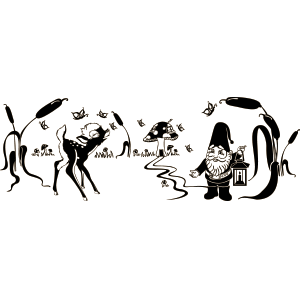 מדבקת קיר מהאגדות