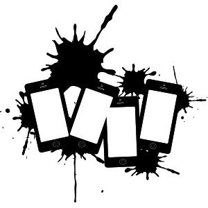 מדבקת קיר | אייפון